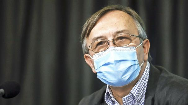 <p>Epidemiologe Yves Van Laethem</p>