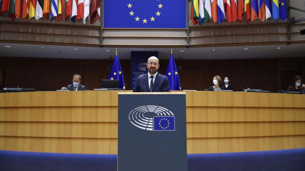 <p>EU-Ratspräsident Charles Michel</p>