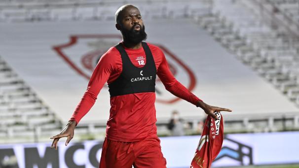 <p>Lamkel Zé traf für den FC Antwerp</p>