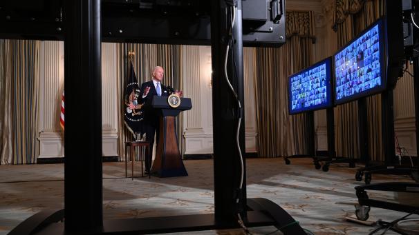 <p>Hat am Mittwoch seinen Eid abgelegt: Joe Biden.</p>