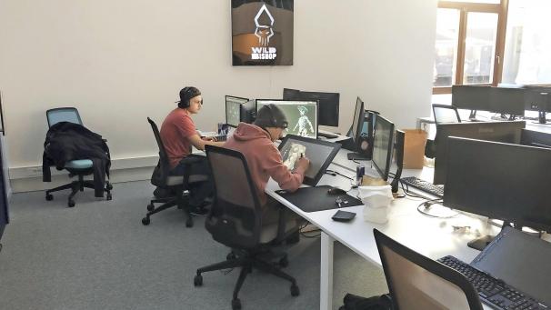 <p>Ein Blick in die Büros von Wild Bishop.</p>