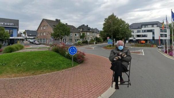 <p>Mit der Website lässt sich Bernie Sanders auch nach Ostbelgien holen: Hier ist der Politiker in St.Vith zu sehen.</p>