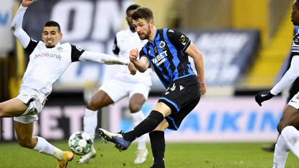 <p>Brandon Mechele erzielte den Brügger Siegtreffer eine Viertelstunde vor dem Schlusspfiff.</p>