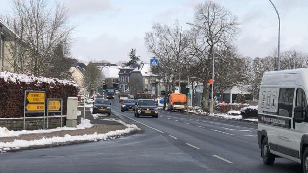<p>Nach Fertigstellung der Umgehungsstraße soll im Ortszentrum von Hosingen eine Tempo-30-Zone mit Radweg eingerichtet werden.</p>