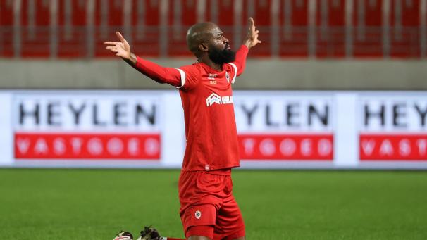 <p>Didier Lamkel Zé war der Matchwinner gegen Waasland-Beveren.</p>