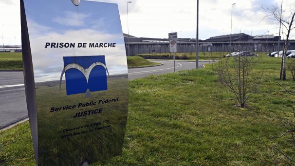 <p>Das Gefängnis von Marche-en-Famenne: Hier sitzt Stéphane Moreau seit Freitag ein.</p>
