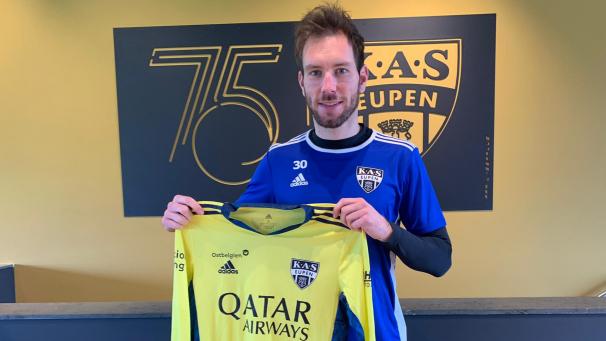 <p>Trägt ab sofort das Trikot der AS: Robin Himmelmann.</p>