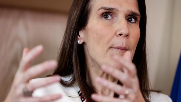 <p>Hat sich zu der Lage in Myanmar geäußert: Sophie Wilmès.</p>