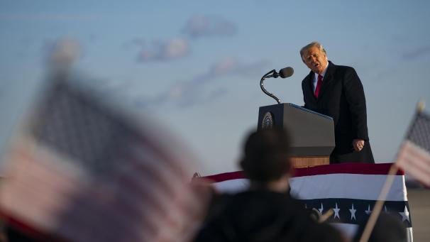 <p>Steh Steht unter Beschuss: Donald Trump.</p>