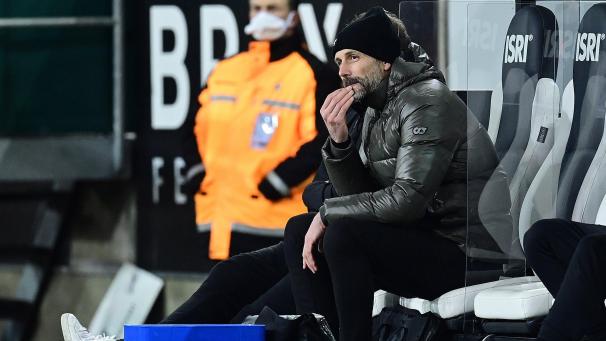 <p>Marco Rose: „Jede Runde bringt dich näher ans große Ziel heran.“</p>