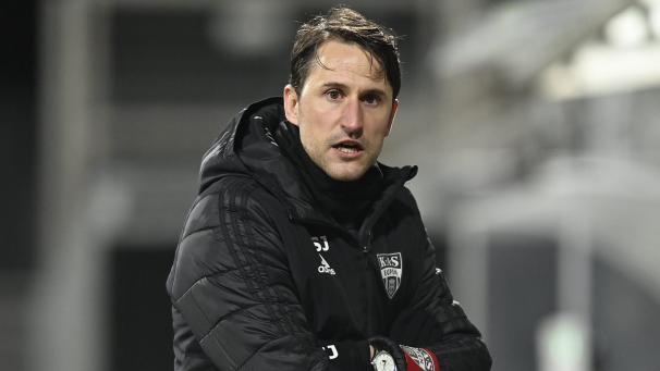 <p>AS-Cheftrainer Benat San José</p>