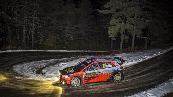 <p>Oliver Solberg (hier bei der Rallye Monte Carlo 2021), ist Förderpilot bei Hyundai Motorsport.</p>