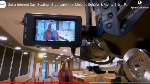 <p>Staatsanwältin Melanie Schäfer äußert sich zum Thema Sexting.</p>