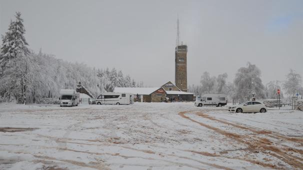 <p>Der Parkplatz auf Botrange wird neugestaltet.</p>