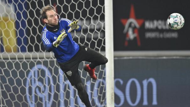 <p>Robin Himmelmann steht vor seinem Debüt für die AS Eupen.</p>