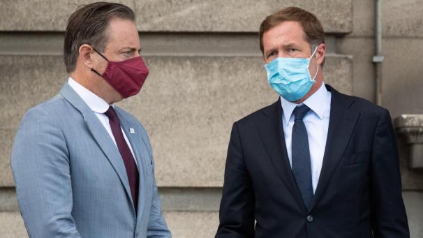 <p>Sommer 2020: Bart De Wever (l.) und Paul Magnette bemühten sich - erfolglos - um die Bildung einer neuen Föderalregierung.</p>