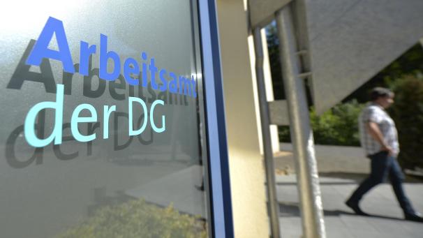 <p>Blick auf das Arbeitsamt der DG</p>