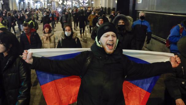 <p>In Russland wird am Sonntag wieder demonstriert.</p>