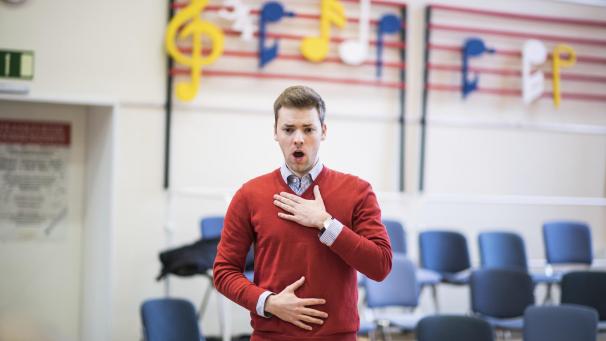 <p>Die Teilnehmer geben Songs ihre eigene Note.</p>