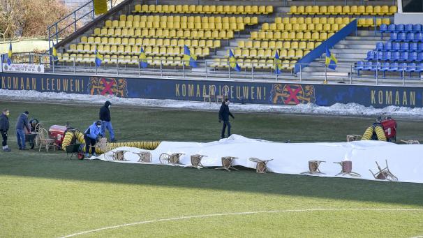 <p>In Beveren konnte am Samstag nicht gespielt werden.</p>