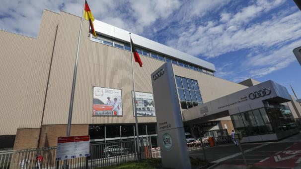 <p>Das Audi-Werk in der Brüsseler Gemeinde Forest.</p>