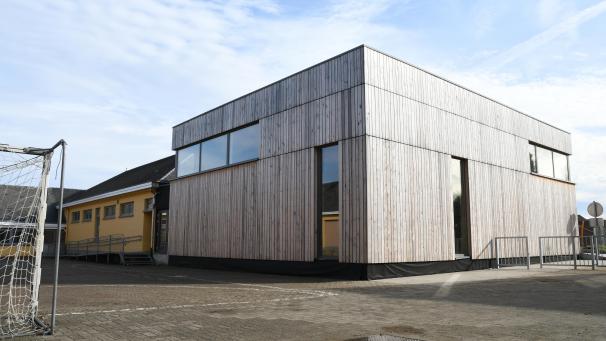 <p>Der Innenausbau steht noch aus.</p>