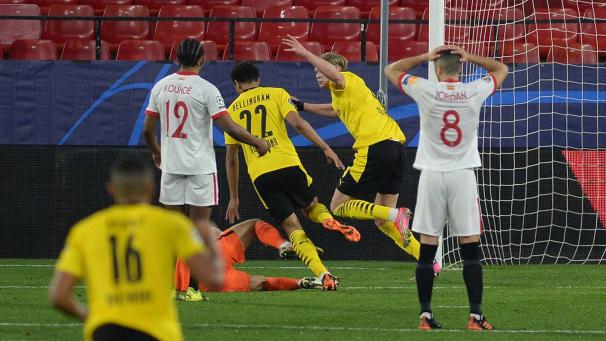 <p>Haaland traf doppelt für Dortmund.</p>