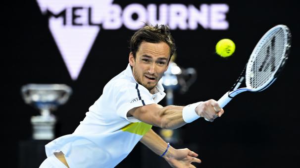 <p>Daniil Medwedew baut seine Siegesserie aus und steht im Finale von Melbourne.</p>