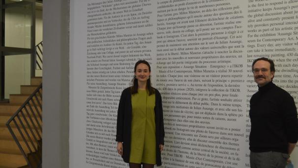 <p>Fliegender Wechsel an der Spitze des IKOB: Frank-Thorsten Moll geht, Brenda Guesnet kommt.</p>