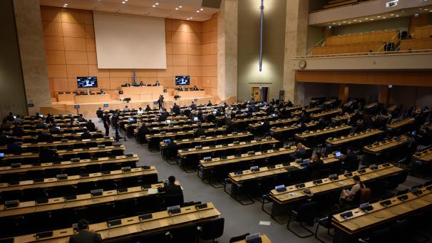 <p>Der UN-Menschenrechtsrat in Genf.</p>