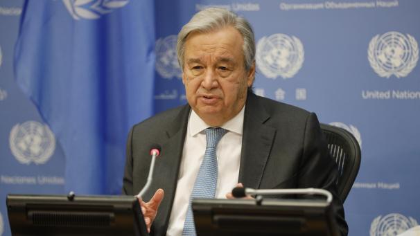 <p>Antonio Guterres, Generalsekretär der Vereinten Nationen (UN), sagt: „Eine Gleichbehandlung mit Impfstoffen ist schlussendlich eine Frage der Menschenrechte.“</p>