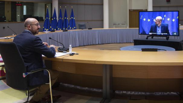 <p>Präsident Charles Michel hat die Mitglieder des Europäischen Rates zu einer Videokonferenz geladen, um über die aktuelle Lage in Bezug auf die Covid-19-Pandemie zu sprechen.</p>