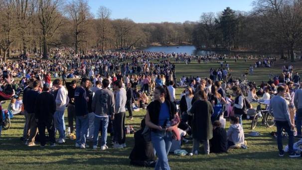 <p>Der Bois de la Cambre war in den letzten Tagen ein beliebter Ausflugsort.</p>