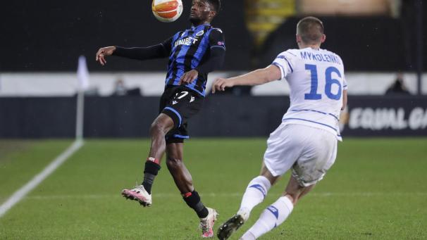 <p>Clinton Mata (links) und seine Brügger Teamgefährten sind gegen Kiew ausgeschieden.</p>