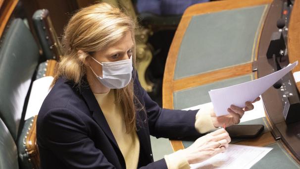 <p>Innenministerin Annelies Verlinden</p>