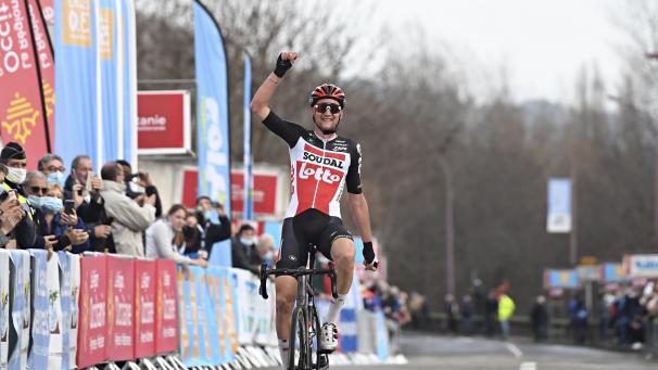 <p>Tim Wellens möchte auch am Samstag in Ninove als Sieger jubeln dürfen.</p>