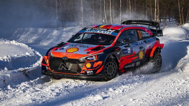 <p>Der gebürtige St.Vither Thierry Neuville könnte in der letzten Wertungsprüfung noch auf den zweiten Platz vorrücken.</p>