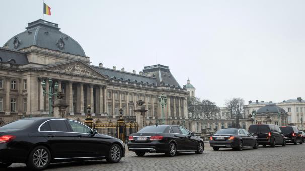 <p>Über 100 Autofahrer beteiligten sich an der Aktion am Montagmorgen.</p>