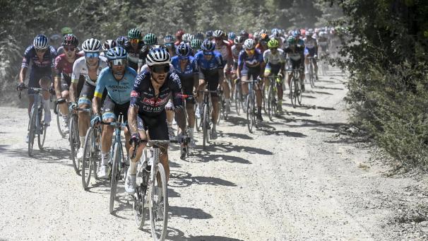 <p>Immer besonders spektakulär: die Strade Bianche</p>