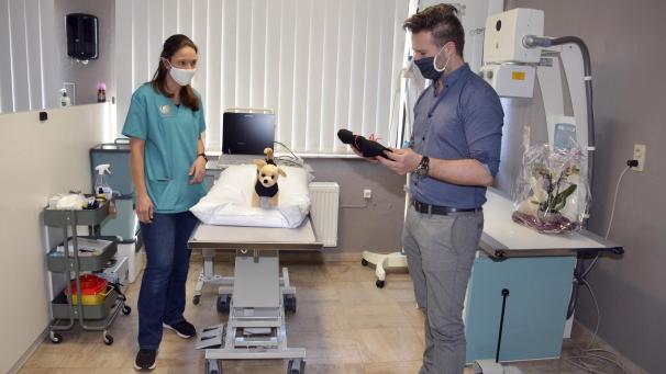 <p>Bürgermeister Daniel Franzen hat am Wochenende offiziell die Praxis von Maaike De Langhe in Bütgenbach eröffnet.</p>