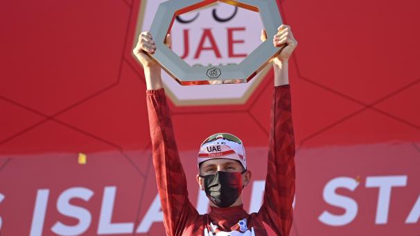 <p>Tadej Pogacar durfte 2021 bereits jubeln.</p>