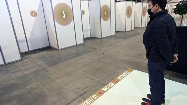 <p>Die Impfkampagne könnte beschleunigt werden, sind sich Experten und Politiker einig. Hier: Brüsseler Impfzentrum.</p>