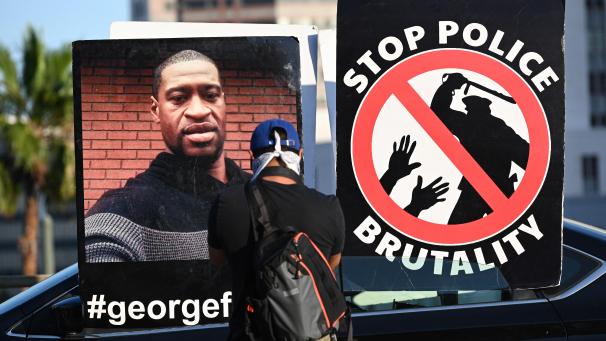 <p>George Floyds Tod hatte die USA erschüttert und sorgte für massenhafte Proteste im ganzen Land.</p>