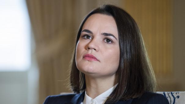 <p>Die Oppositionsführerin Swetlana Tichanowskaja lebt derzeit in Litauen und ist in Belarus zur Fahndung ausgeschrieben</p>