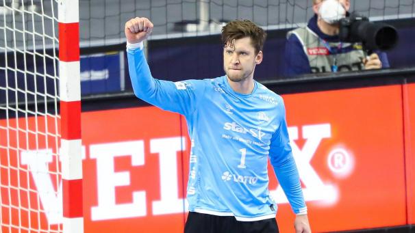 <p>Niklas Landin bleibt ein Kieler.</p>