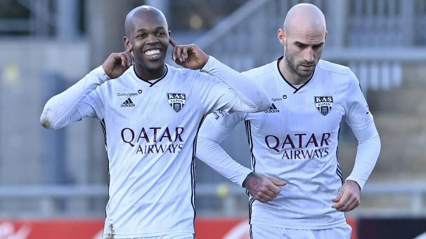 <p>Musona traf doppelt gegen OH Löwen.</p>