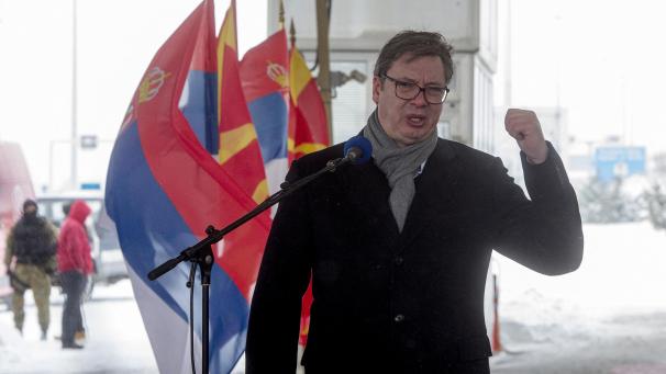 <p>Hat sich entschuldigt: Aleksandar Vucic.</p>