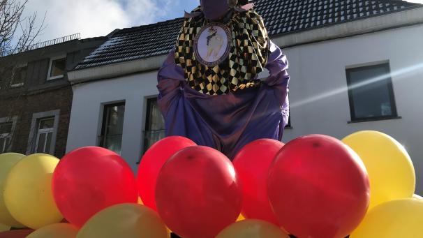 <p>In Schale hatte sich an den Karnevalstagen auch der Eupener „Clown“ geworfen.</p>