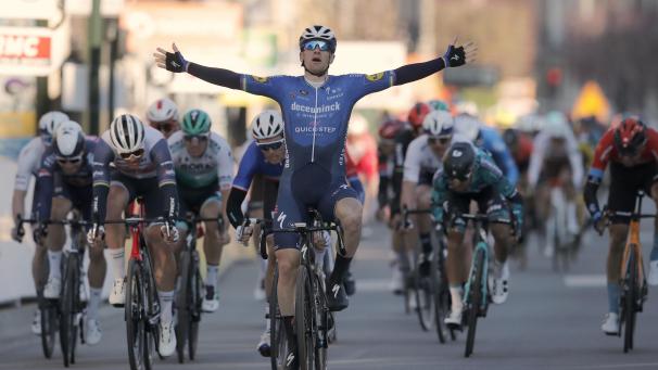 <p>Sam Bennett feierte seinen dritten Saisonsieg.</p>