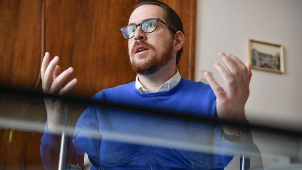 <p>CSP-Präsident Jérôme Franssen im GE-Interview</p>